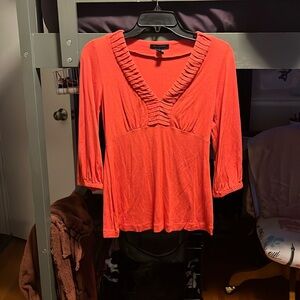 very soft orange top